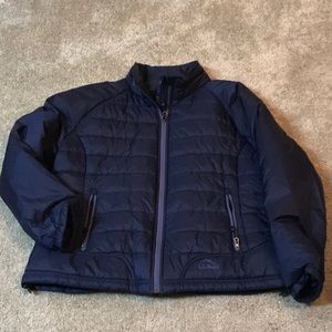NWOT L.L. Bean Women’s nylon packable puffy jacket - LP